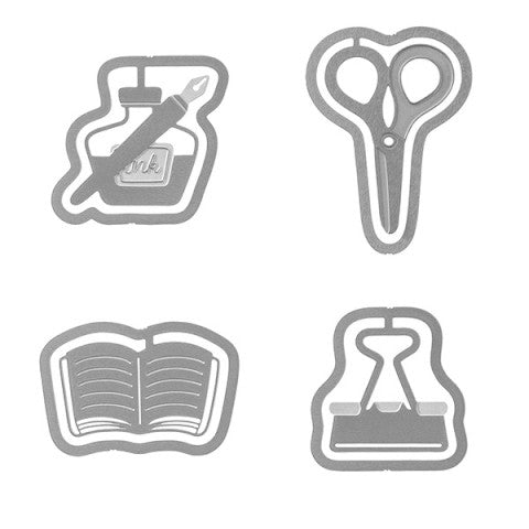 Midori Etching Clips- Stationery- Box of 16 Paper Clips
