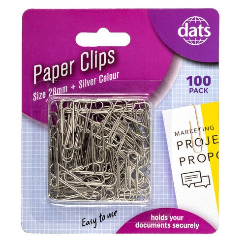 Paper Clips - Silver
