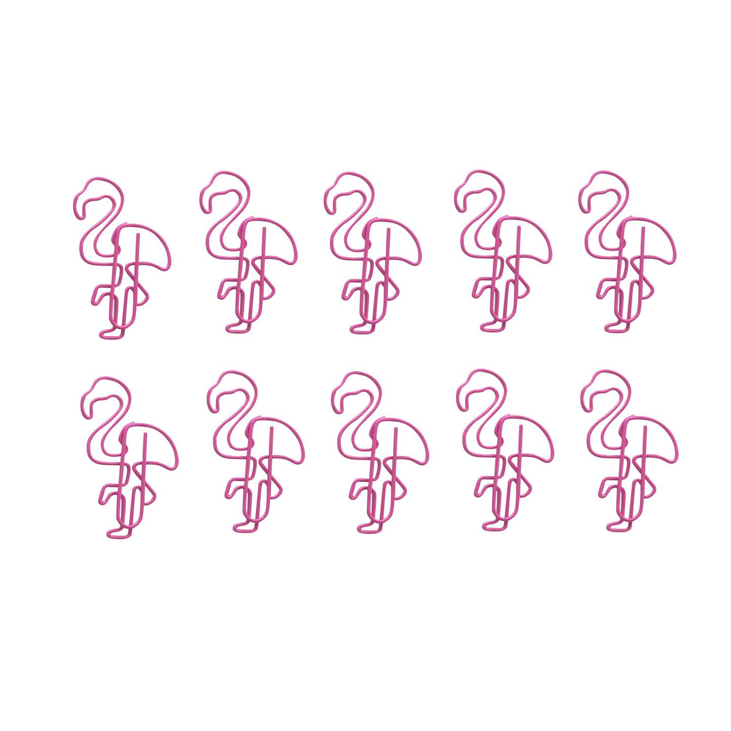 Flamingo Paper Clips