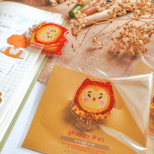 Paper Clip - Granny Owl