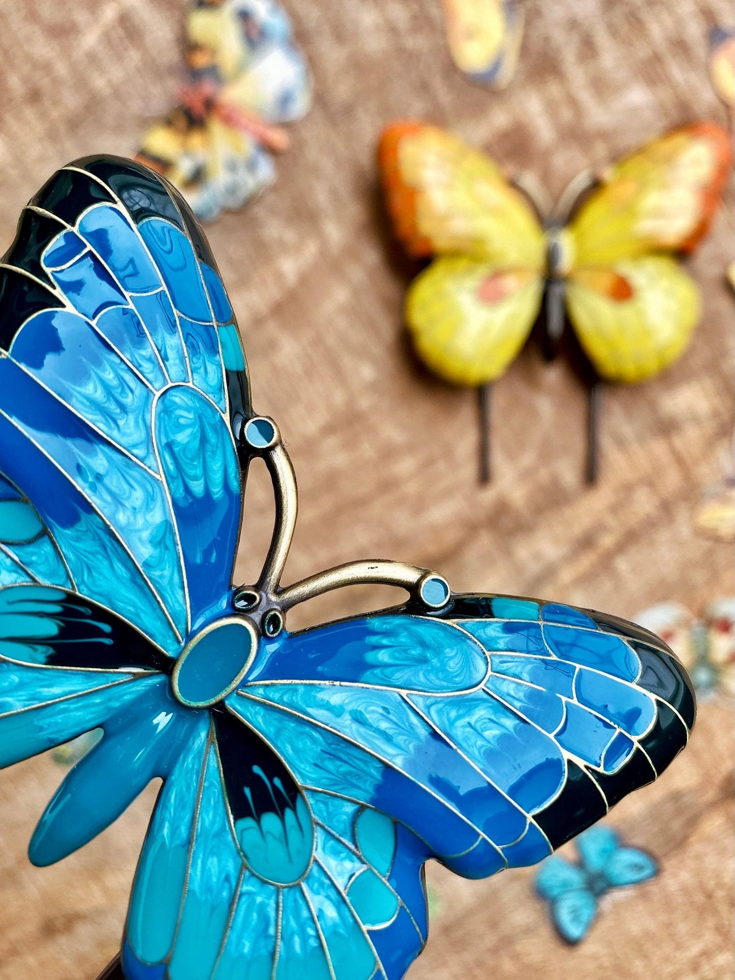 Butterfly Book Holder Teal Esterbrook