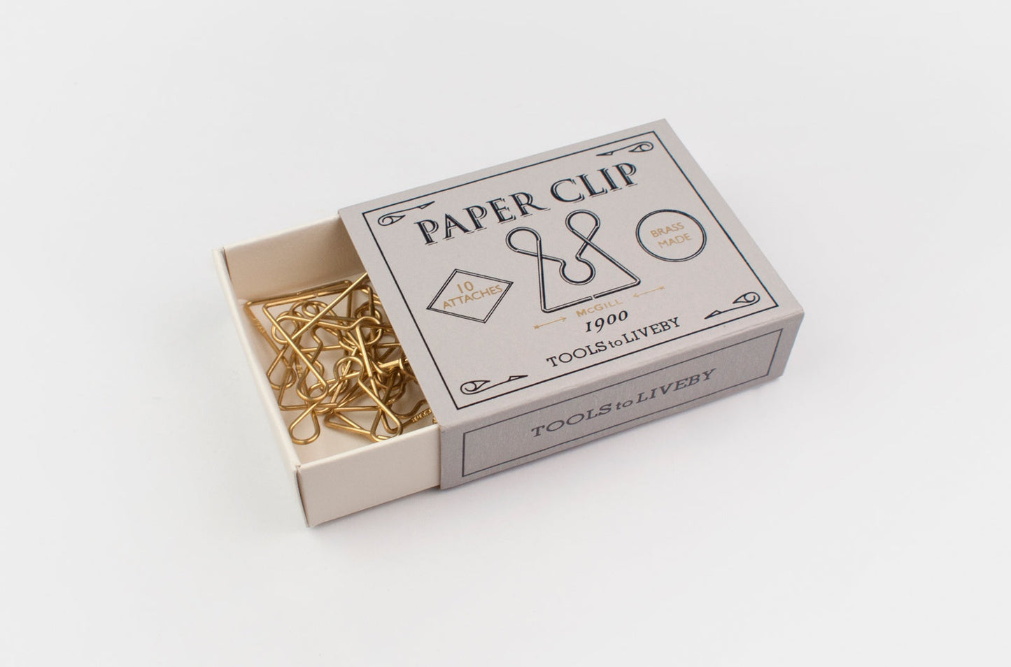 Mcgill - Brass Paper Clips