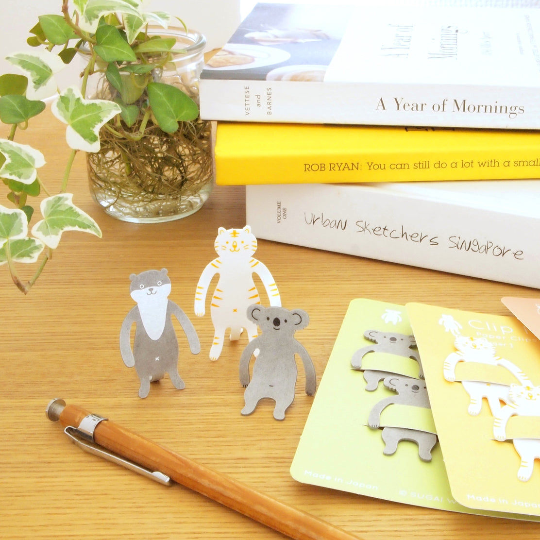 Koala Clip Family Paperclip / Bookmark