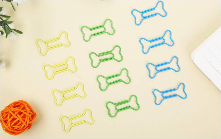Dog Bone Paper Clips (12/Pkg)