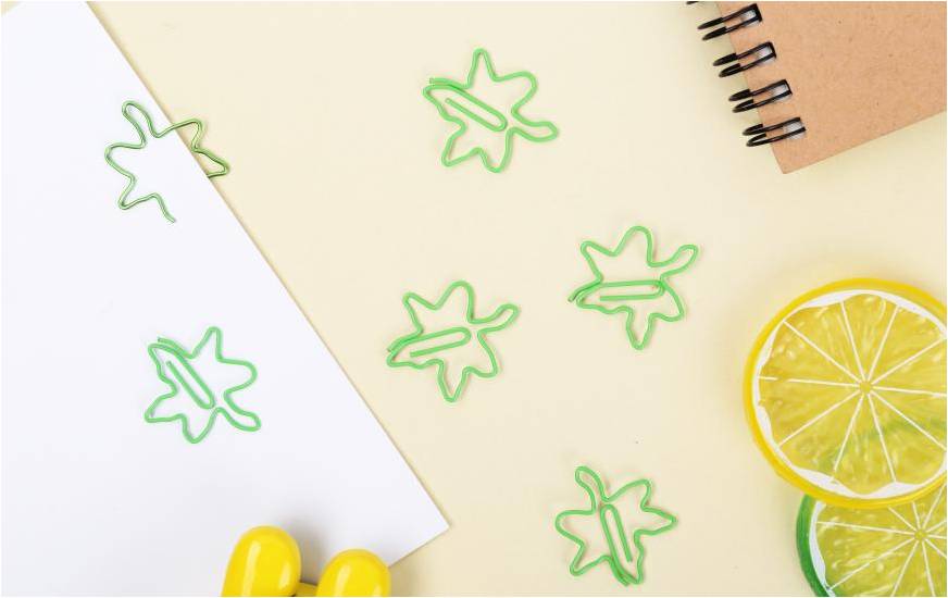 Leave Paper Clips (10/Pkg)