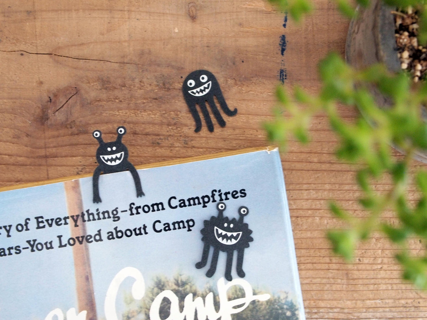 Monster Clip Family Paperclip / Bookmark