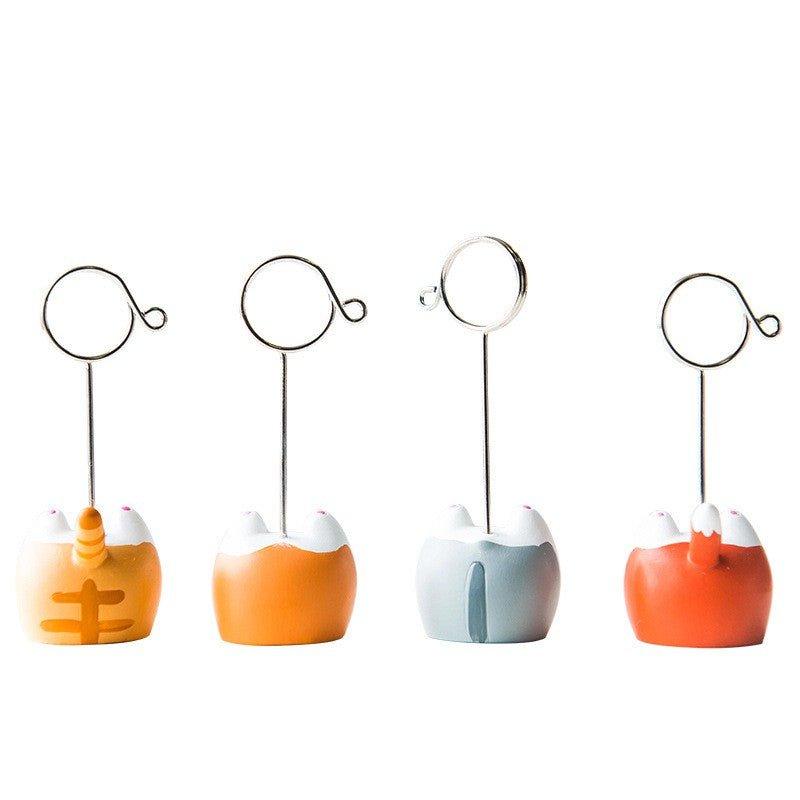 Animal Ass Series Corgi Hamster Memo Clip Office Goods Desktop Creative Cute Item NP-H0TQI-903