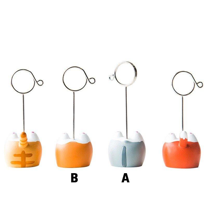 Animal Ass Series Corgi Hamster Memo Clip Office Goods Desktop Creative Cute Item NP-H0TQI-903