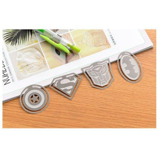 Classic Popular Hero Series Logo Metal Texture Simple Texture Bookmark Hero Bookmark Bookmark NP-H7TAY-918