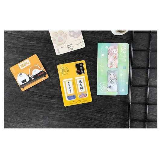 Dyeing Literary Life Cute Animal Life Ancient Antiquity Modeling Double-sided Color Magnetic Magnet Bookmark NP-H7TGI-901