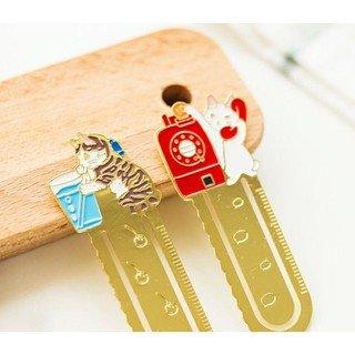 japan cat family everyday cat metal cutout bookmark NP-HEZQI-502