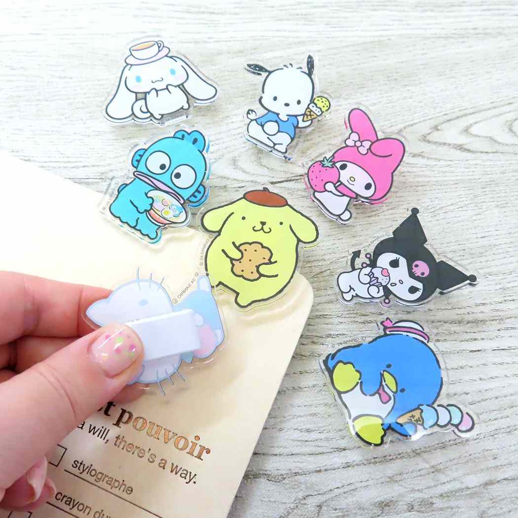 My Melody & Strawberry Acrylic Clip