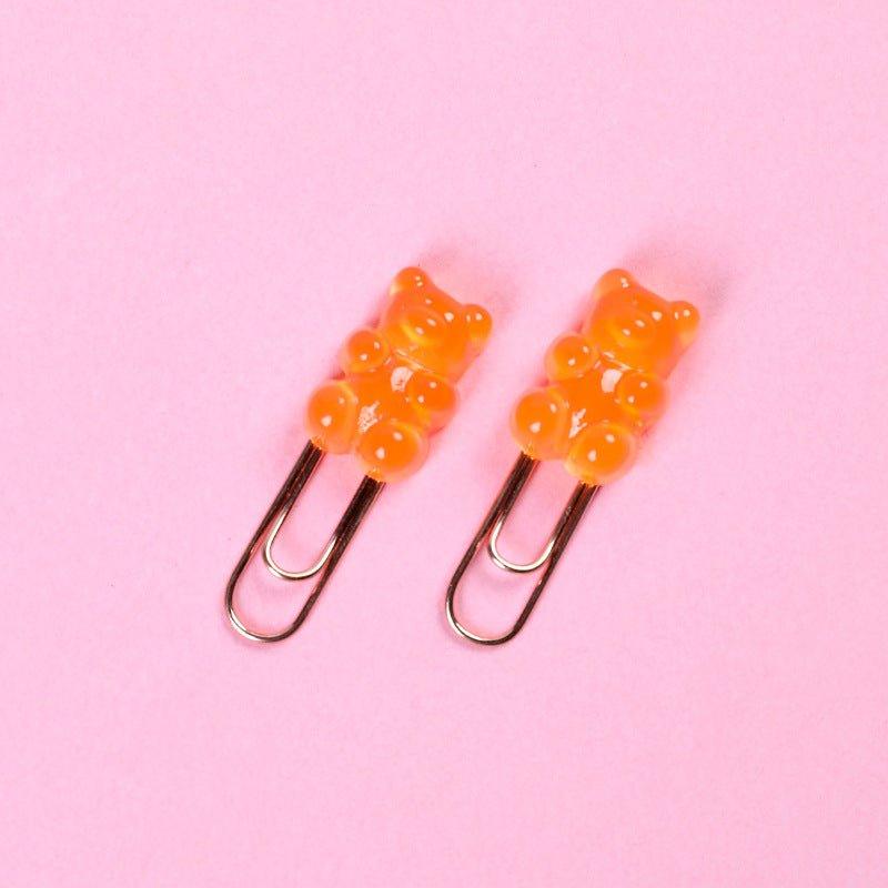 Korean Gummy bear cartoon shape paper clip NP-070028 - CHL-STORE