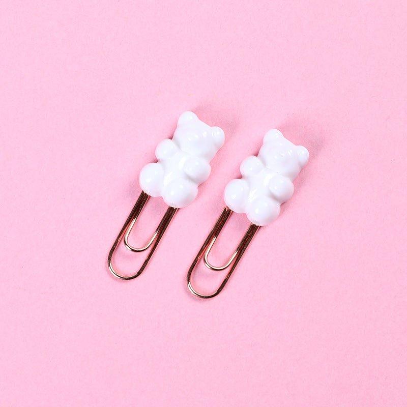 Korean Gummy bear cartoon shape paper clip NP-070028 - CHL-STORE