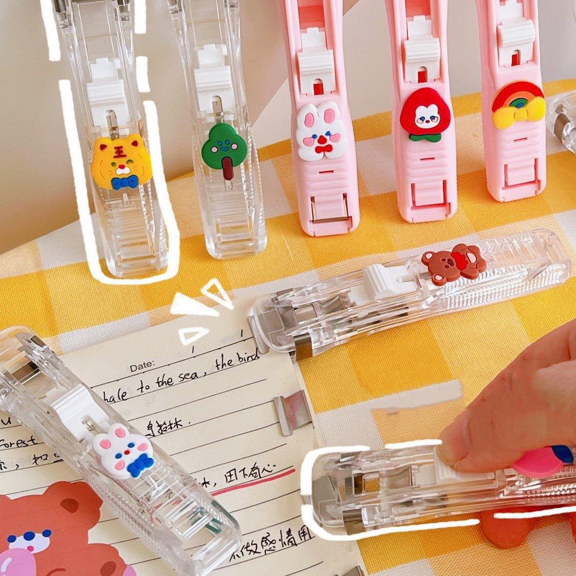 Simple and transparent multi-purpose punch-free binding pusher supplementary clip (50 pieces) NP-070046