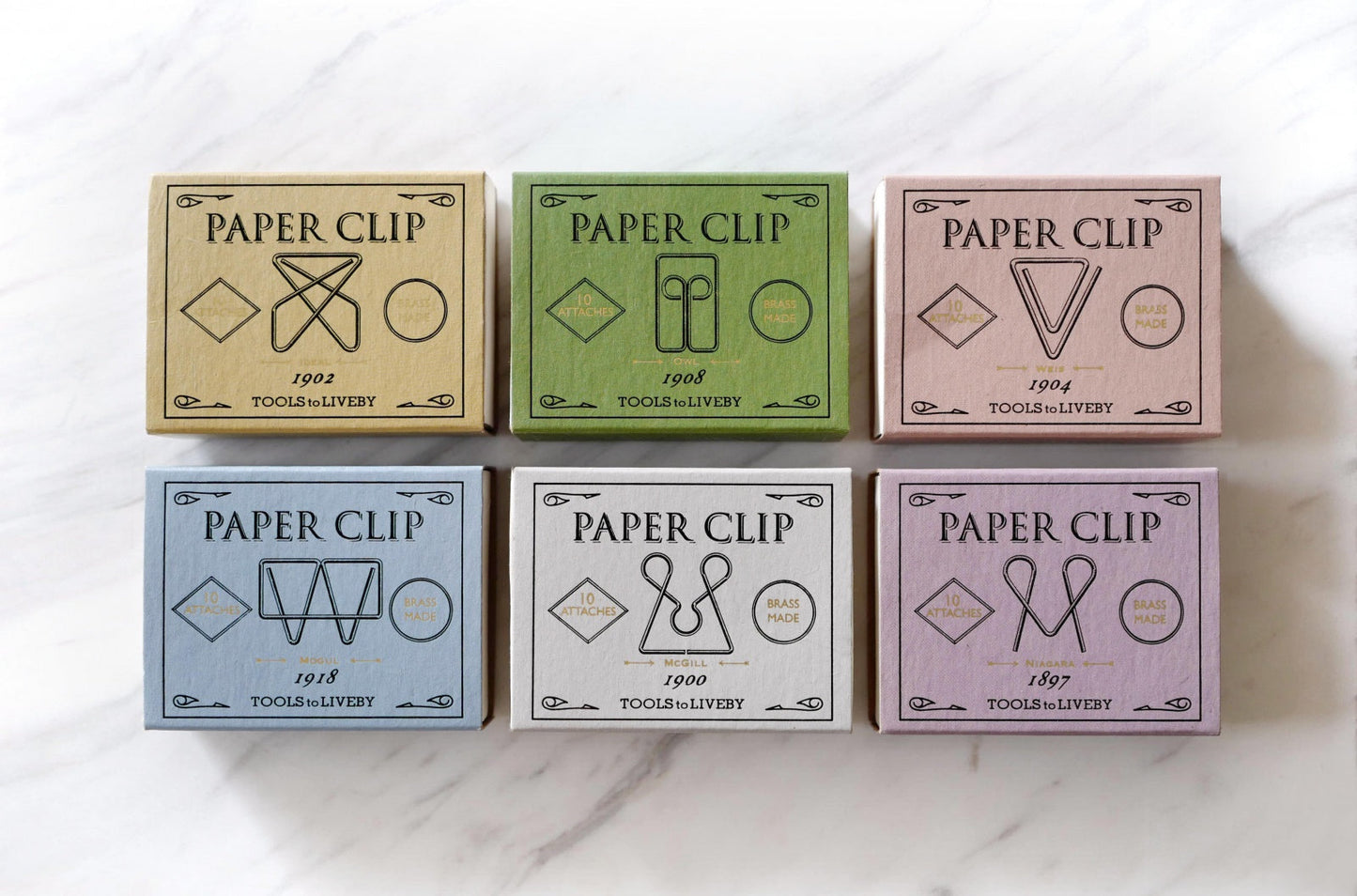 Mcgill - Brass Paper Clips
