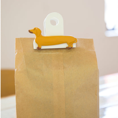 Dachshund Dog Bag Clips